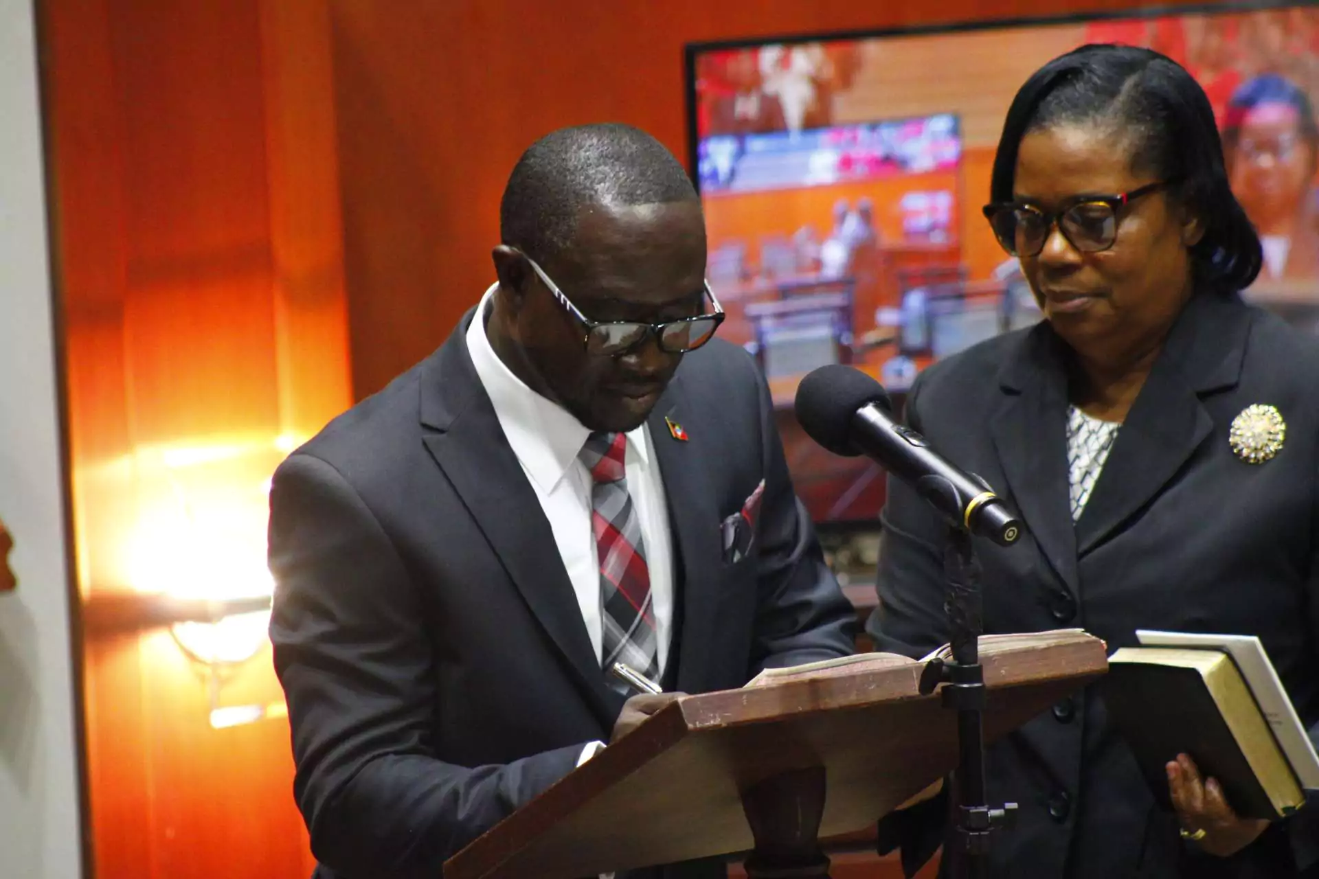 Randy Baltimore sworn in as MP for St Philip North, takes up Deputy Speaker role