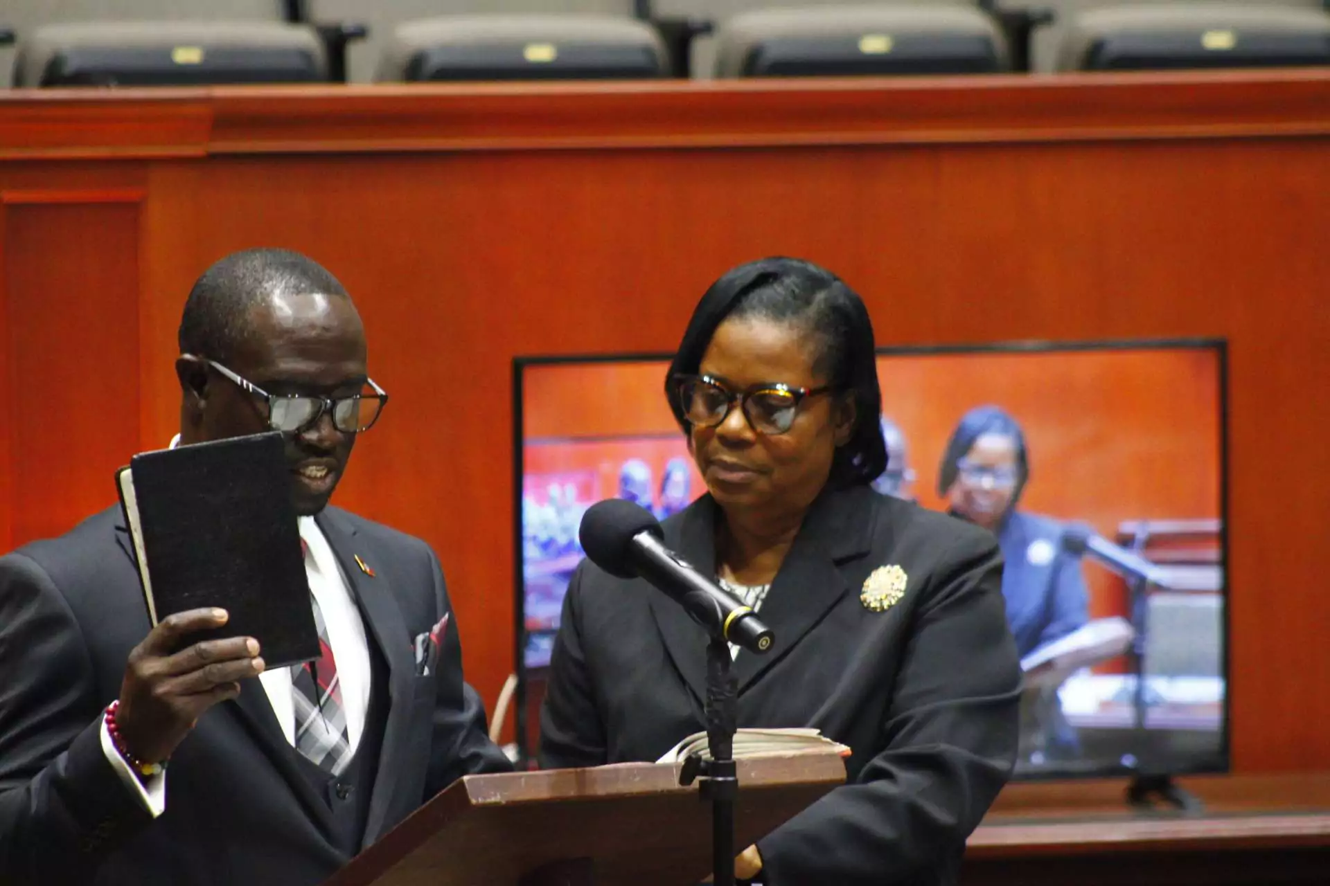 Randy Baltimore sworn in as MP for St Philip North, takes up Deputy Speaker role