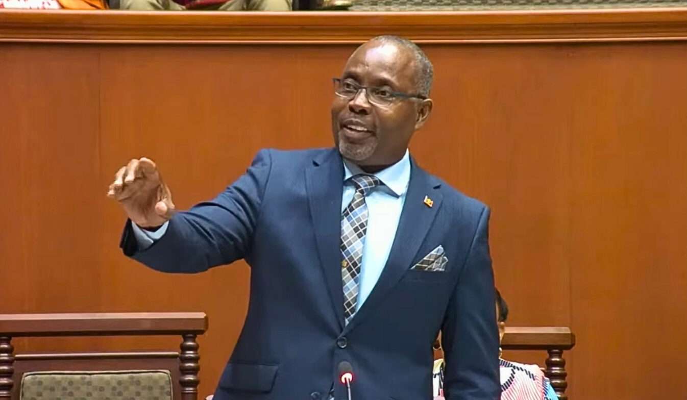 Richard Lewis is confident of re-election as political battle lines sharpen