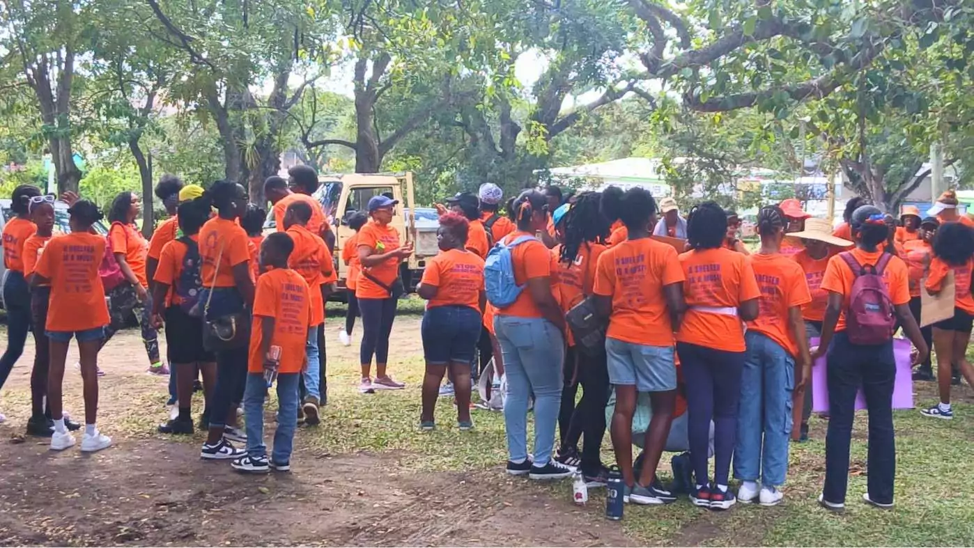 Hundreds Turn Out in Orange for IHO's 2026 Stop GBV Walk