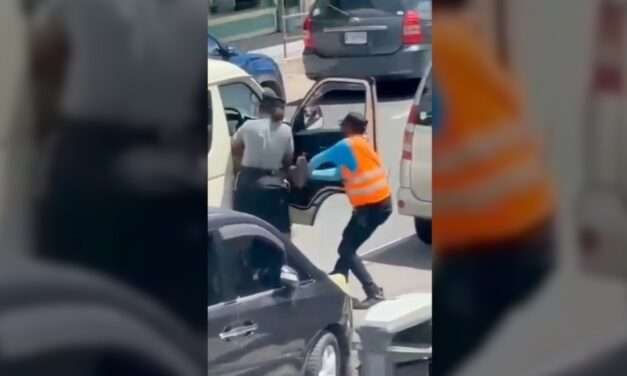 VIDEO: Female Taxi Driver Dragged Out of Vehicle After Failing to Comply With Police Order