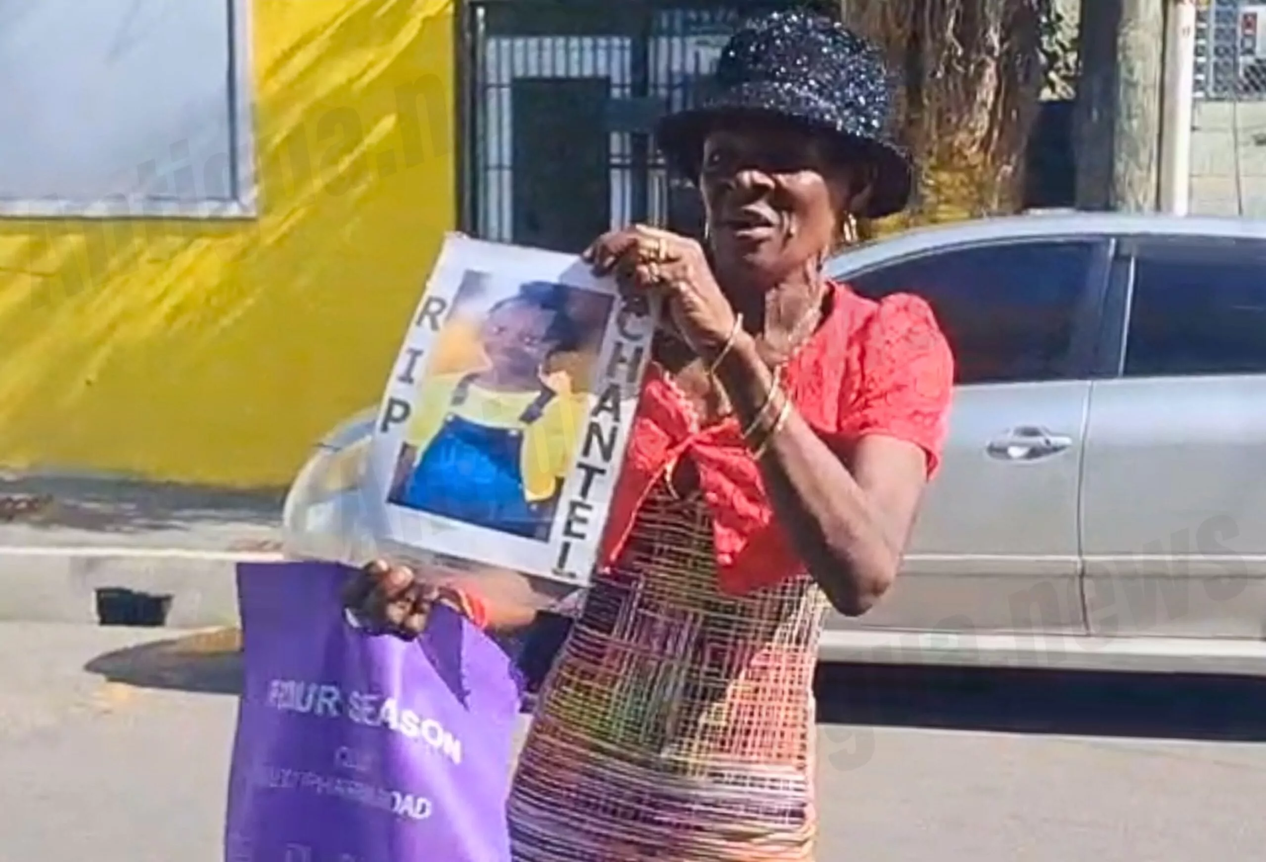 WATCH: Emotional outburst from Chantel Crump's family as her alleged killer arrives in court