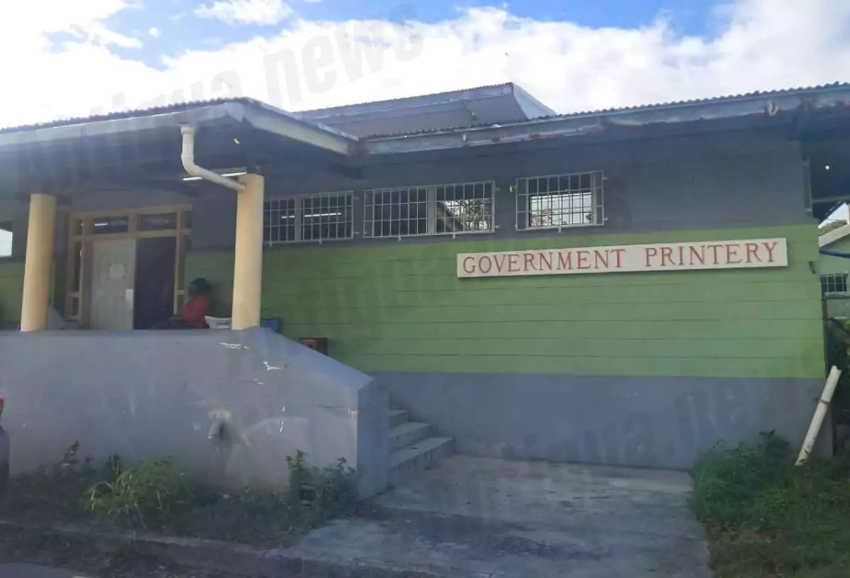 Antigua Printery Staff Stage Second Day of Sit-In Over Unsanitary Working Conditions 