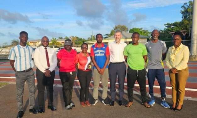 British Commissioner Praises Young Athletes at CARIFTA Trials During Commonwealth Day Activities