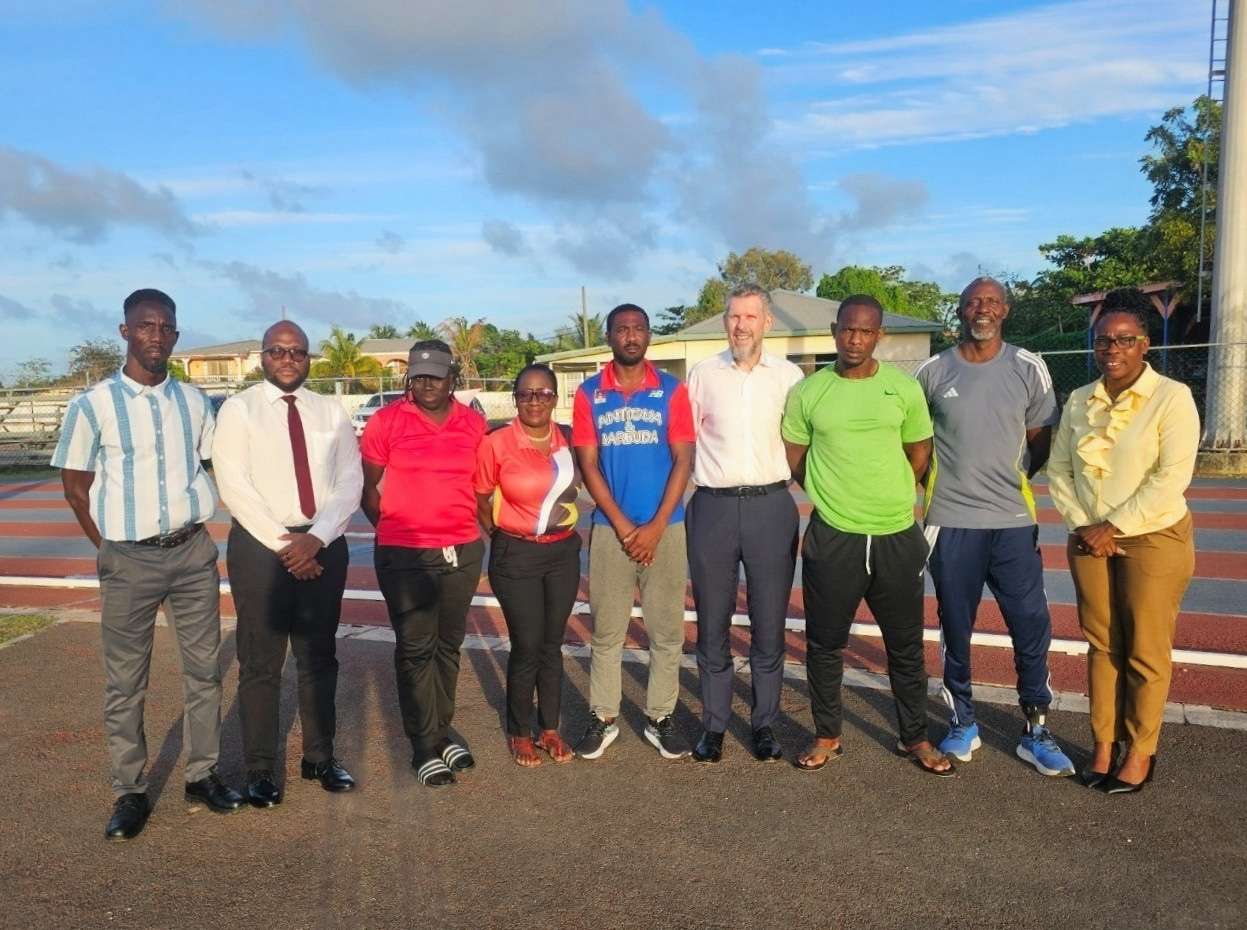 British Commissioner Praises Young Athletes at CARIFTA Trials During Commonwealth Day Activities