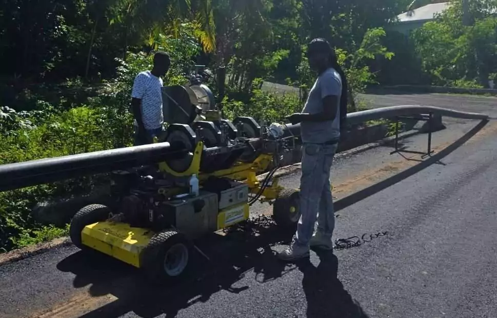 APUA undertakes mainline replacement in Newfield