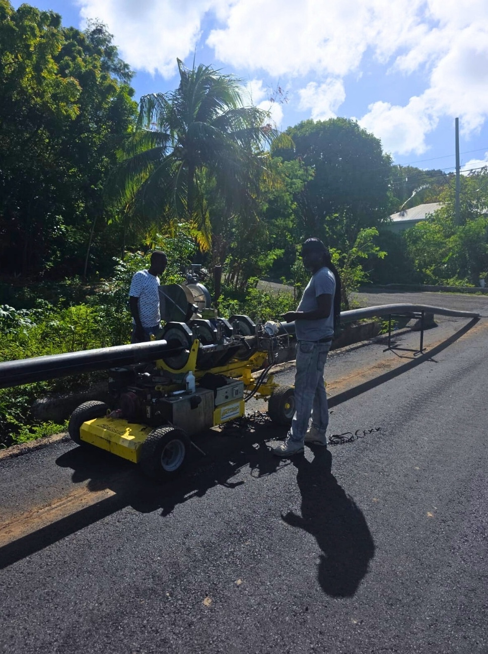 APUA undertakes mainline replacement in Newfield