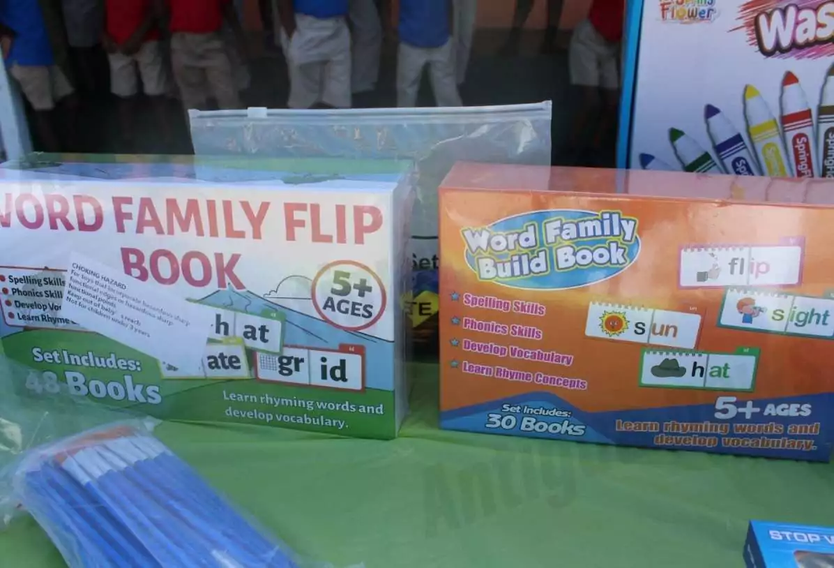 WATCH: MP Fernandez, Got Stamps? Travel donates supplies to Cedar Grove Primary