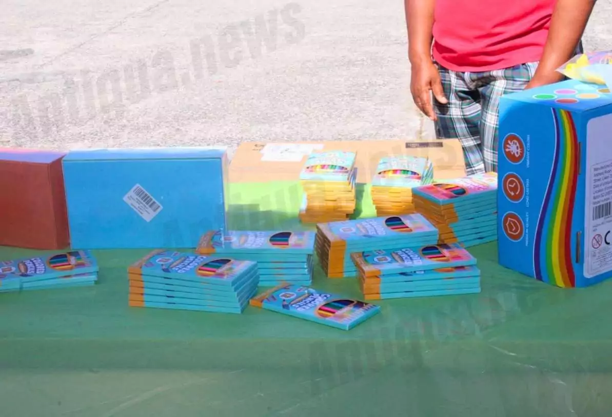 WATCH: MP Fernandez, Got Stamps? Travel donates supplies to Cedar Grove Primary