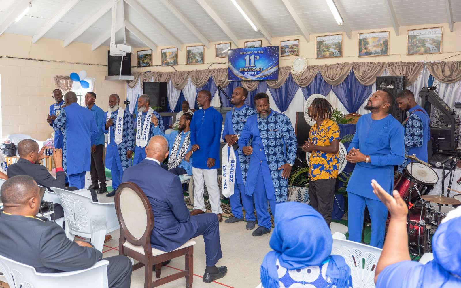 Governor General Commends Mount Zion 7th Day Temple of Yah on 11 Years of Ministry and Community Service