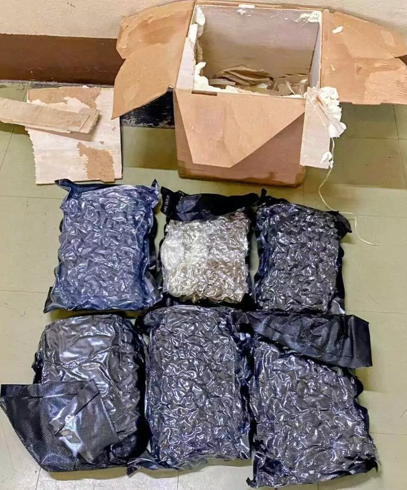 Cannabis Worth EC$78,000 Seized at Airport Cargo Shed