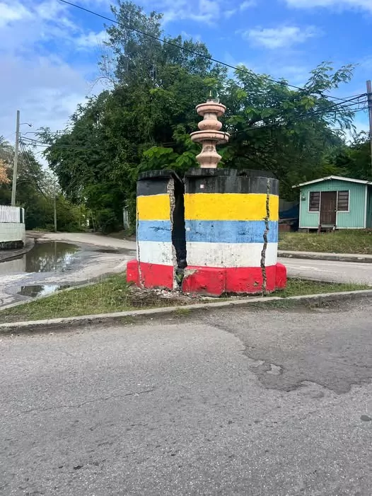 Historic Water Tank in Liberta Deemed Hazardous After Vehicle Collision 