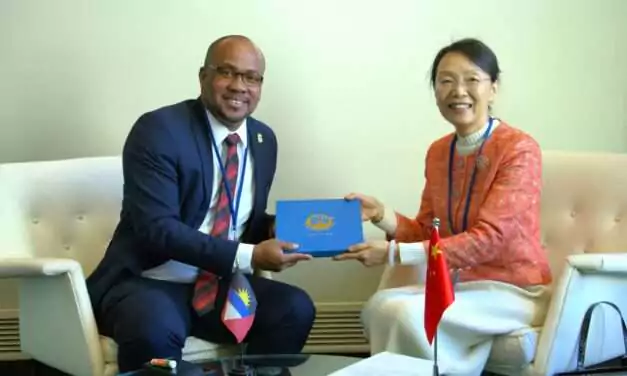 Minister of Social Transformation holds bilateral discussions with senior China official on sidelines of CSW meeting at the United Nations ​