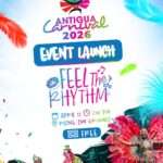 Antigua Carnival 2026 Launch Set for April 11 at Rising Sun Grounds