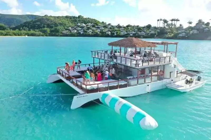 WATCH: Fire Destroys Popular Kaikoconut Floating Bar