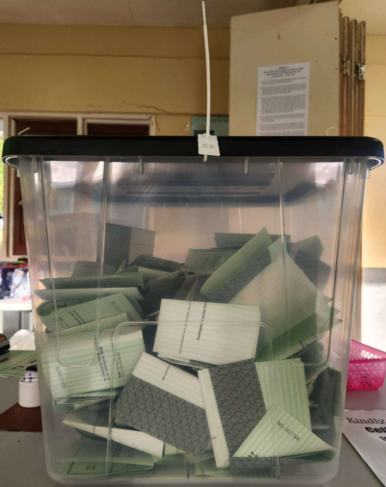 WATCH: Polls Officially Close at St. Philip's North Polling Stations