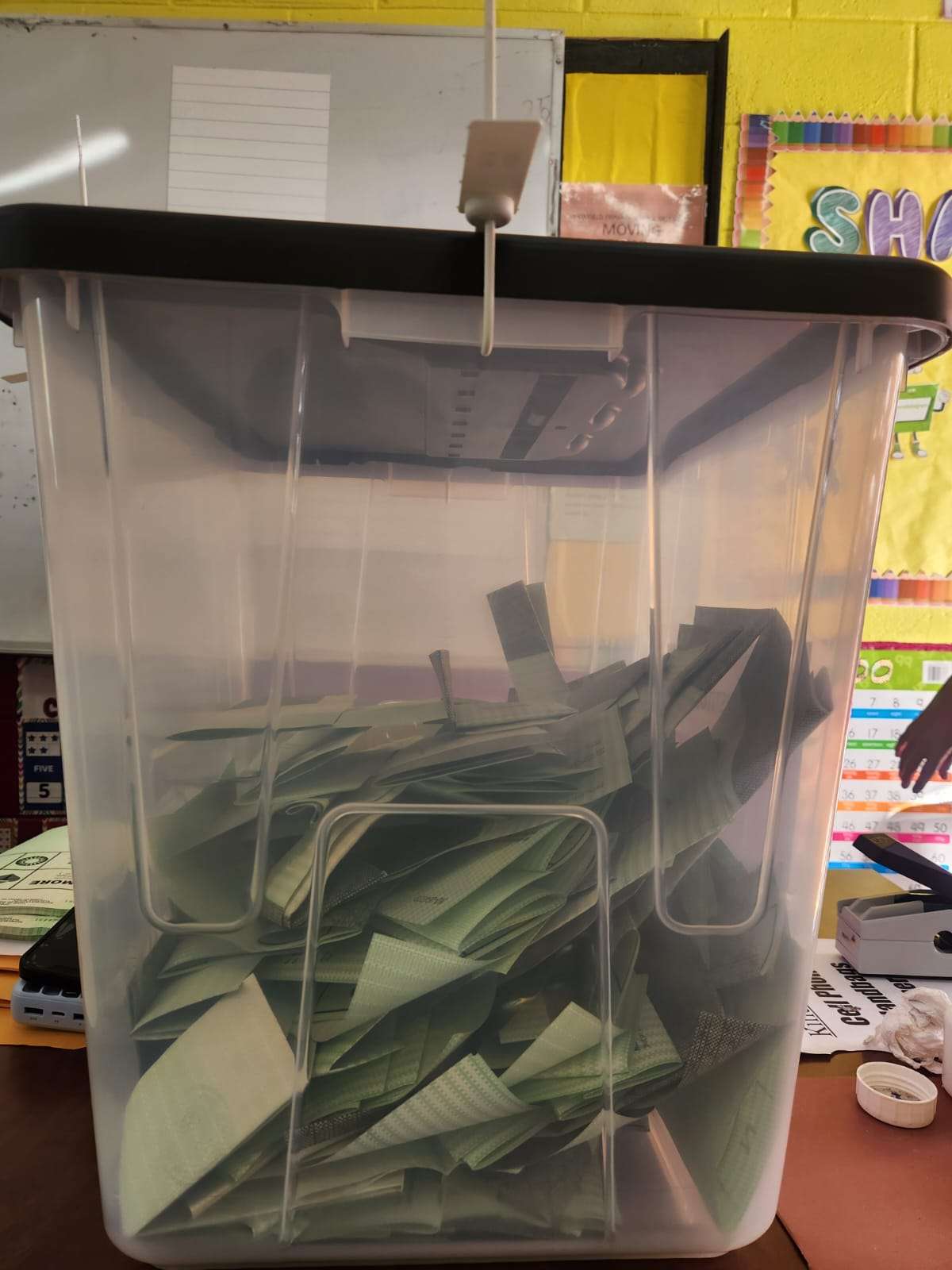 WATCH: Polls Officially Close at St. Philip's North Polling Stations