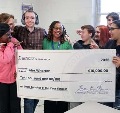 Antiguan-Born Teacher Named Among Top Five Finalists for South Carolina Teacher of the Year