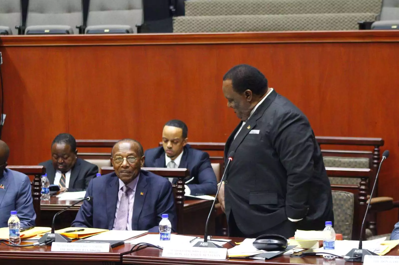 Sir Molwyn Joseph, the man behind the minister