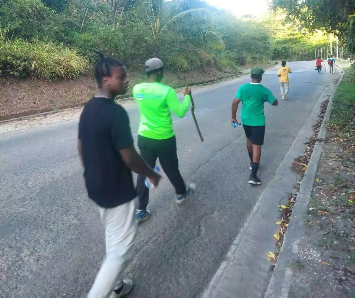 Antigua Grammar School Hosts Successful Health Walk