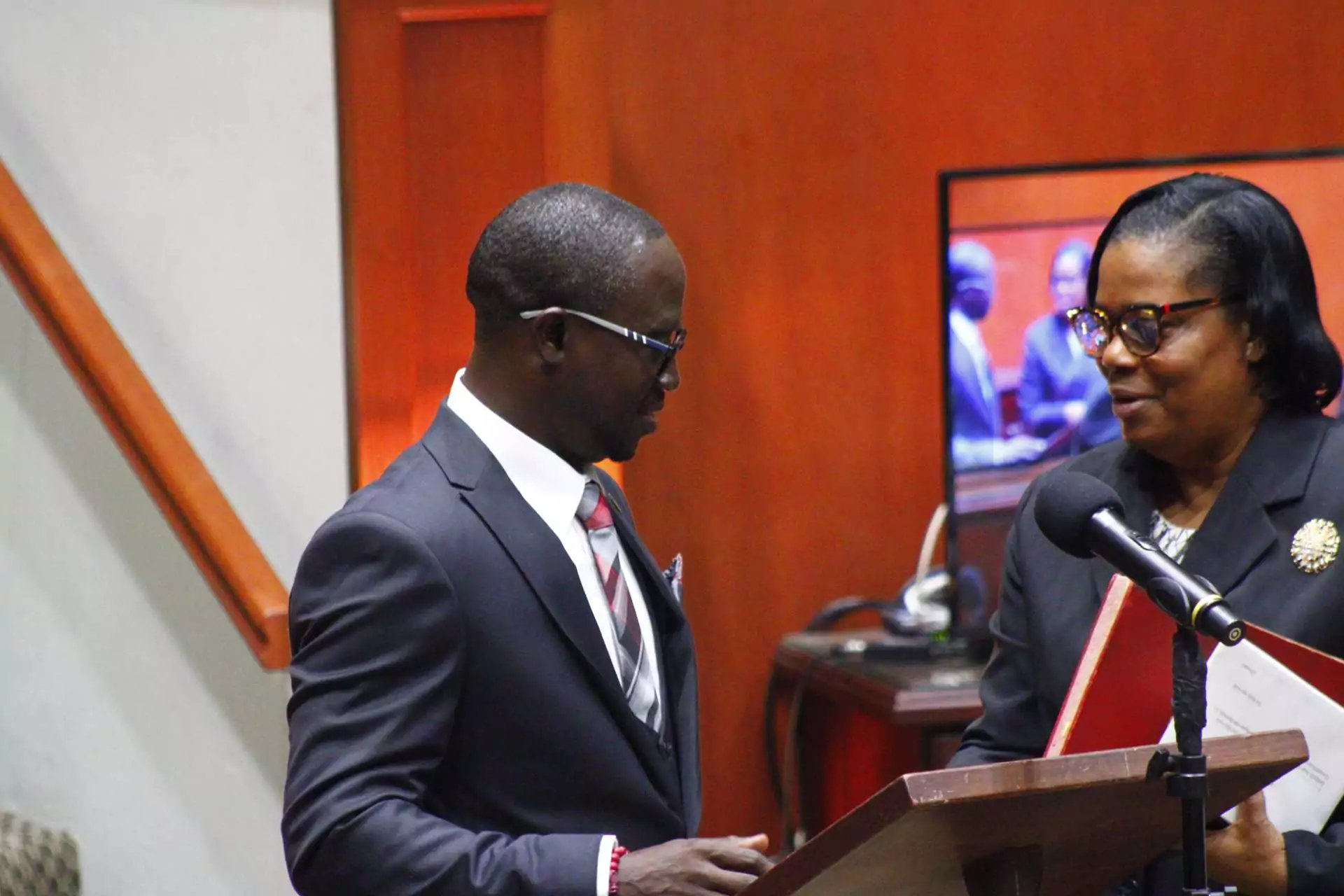 Randy Baltimore sworn in as MP for St Philip North, takes up Deputy Speaker role