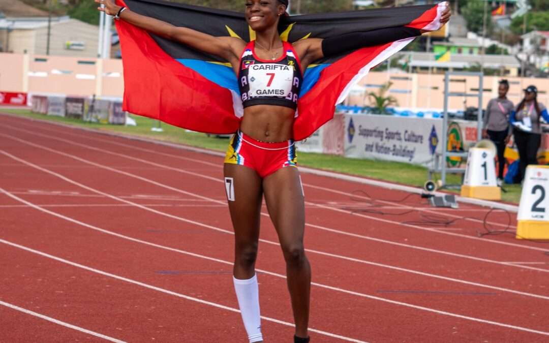 Fenton tops qualifiers in Under-17 girls’ 200 metres at CARIFTA 2026