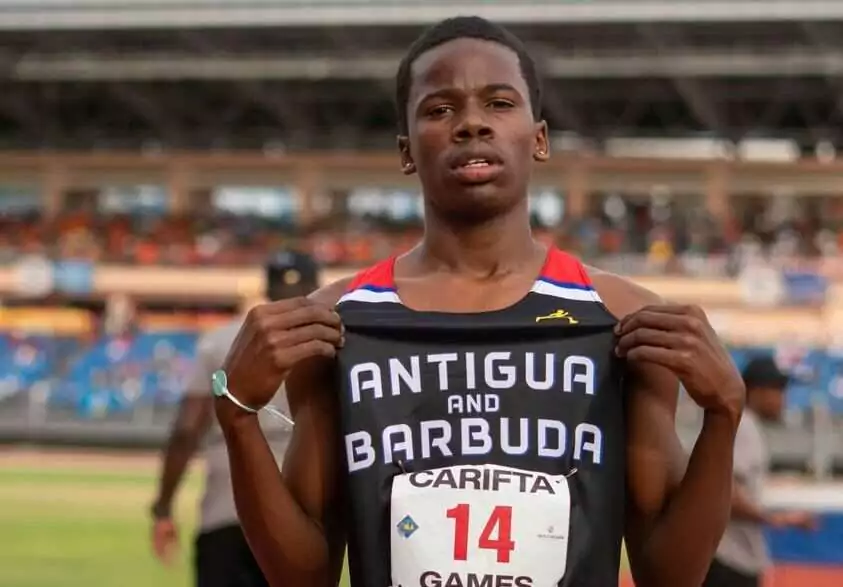 Henry narrowly misses out on Under-17 boys' 200 metres final at CARIFTA 2026