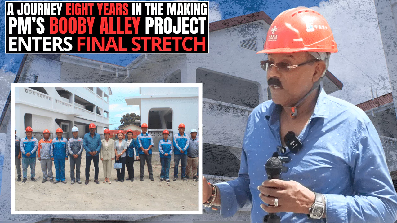 VIDEO STORY | A journey eight years in the making: PM’s Booby Alley project enters final stretch