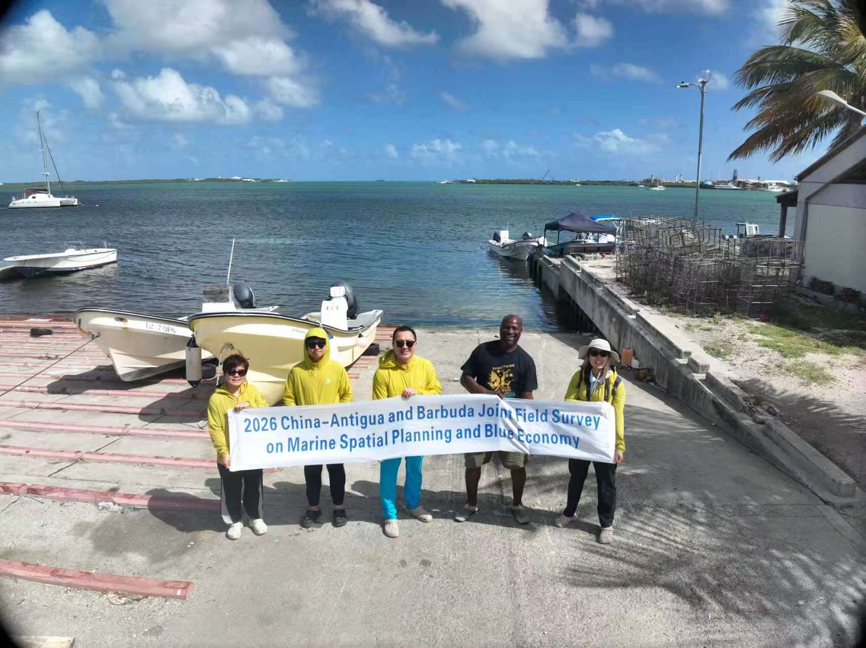 Delegation from China Conducts Feasibility Study on the Development of Marine Spatial Planning in Antigua and Barbuda