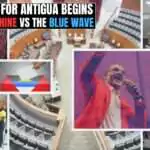 VIDEO STORY |The Battle for Antigua Begins: The Red Machine Vs The Blue Wave  