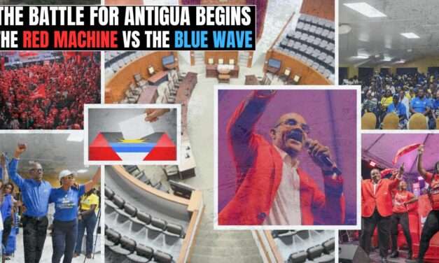 VIDEO STORY | The Battle for Antigua Begins: The Red Machine Vs The Blue Wave  
