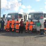 Solid Waste Workers Protest over Back Pay and Working Conditions