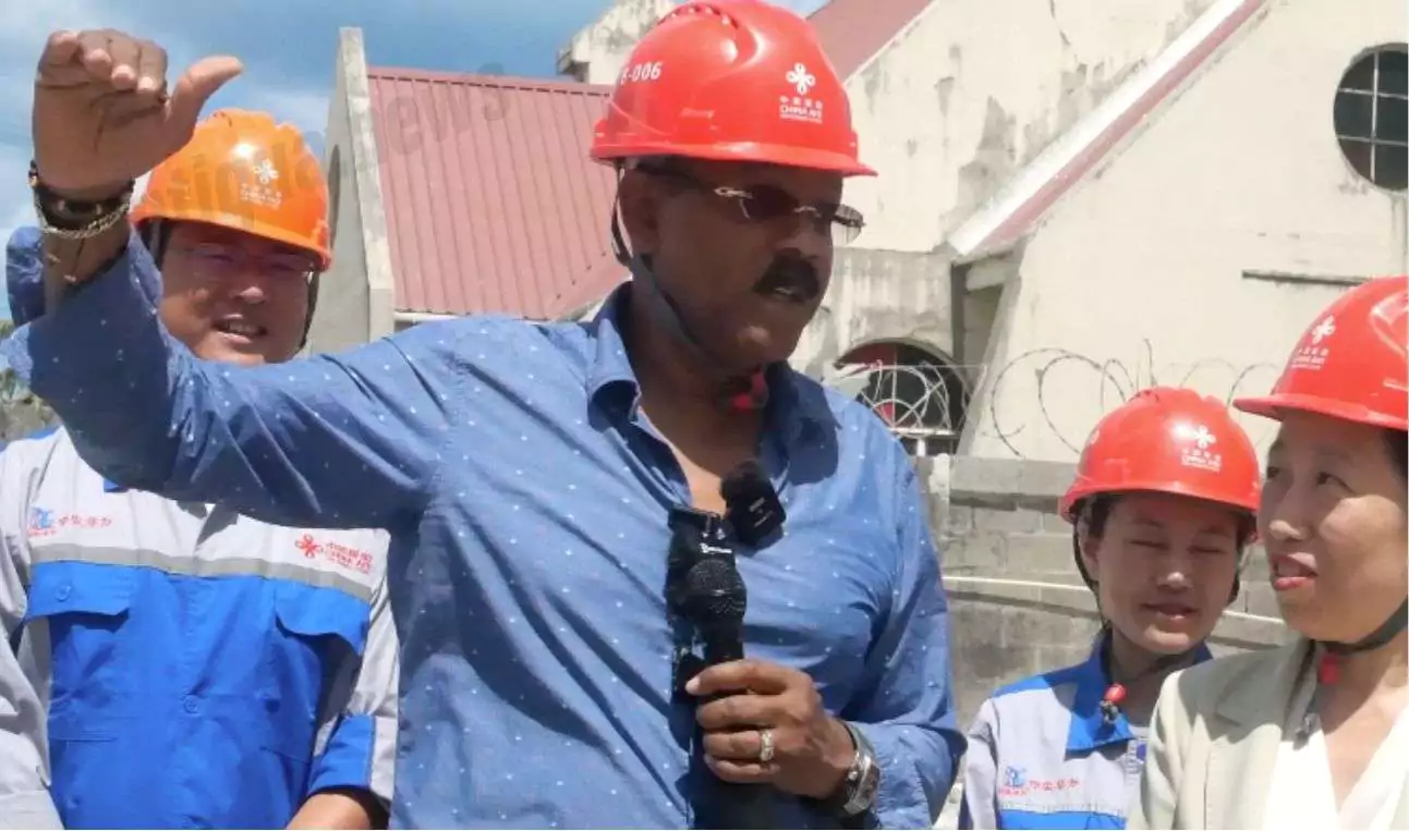 VIDEO: ‘Vindicated’ Browne hails China-funded housing project as “most transformational” in nation’s history