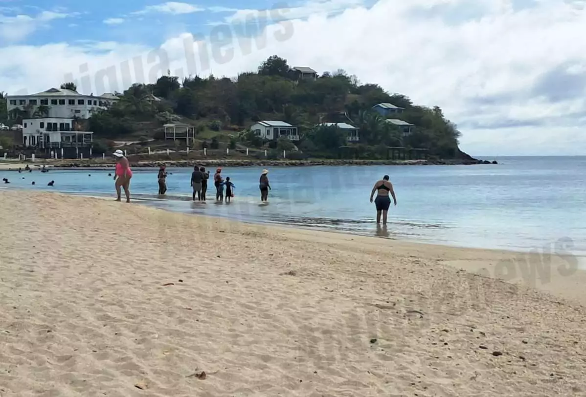 BREAKING: Shark Spotted Near Shoreline at Ffryes Beach Sends Swimmers Scrambling