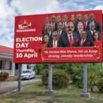 ABLP Floods Constituencies with Billboards and Campaign Paraphernalia Ahead of Elections