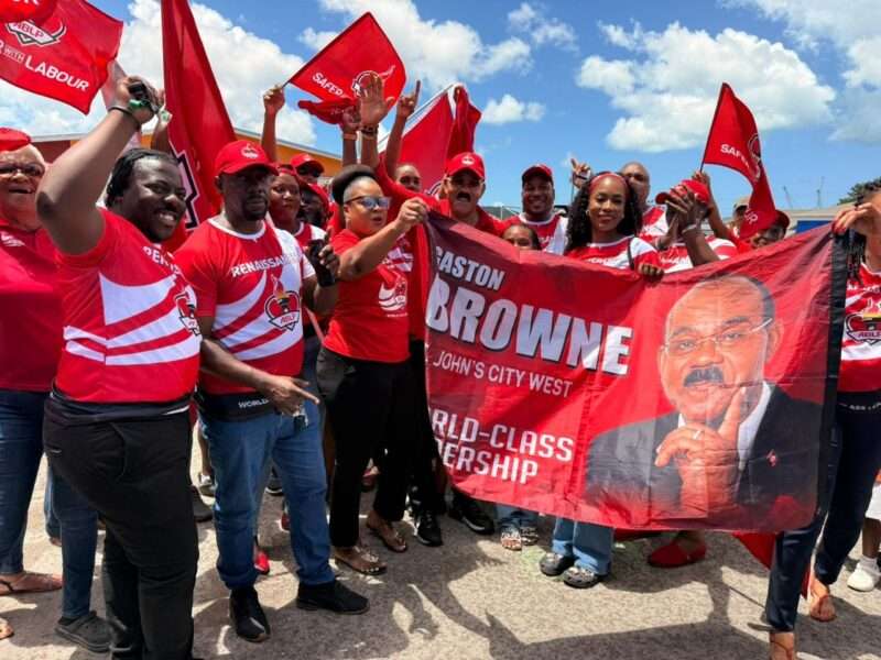 ST JOHN’S CITY WEST: PM Browne nominated as Antigua and Barbuda Labour Party candidate