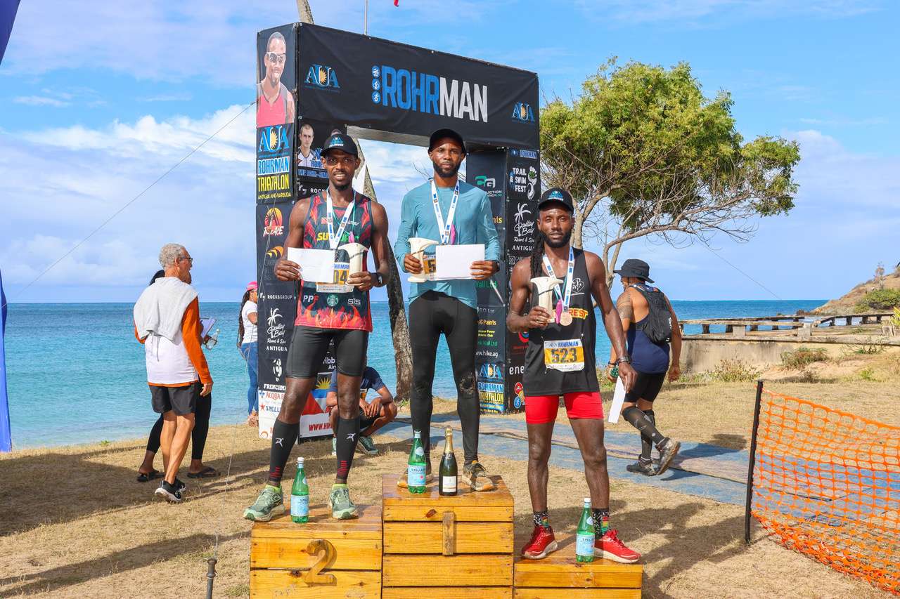 Antiguan Kamar Thomas Claims Historic Victory at AUA Rohrman 25K Trail Race
