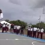 Sir McChesney George Secondary School receives new multi-purpose sporting facility