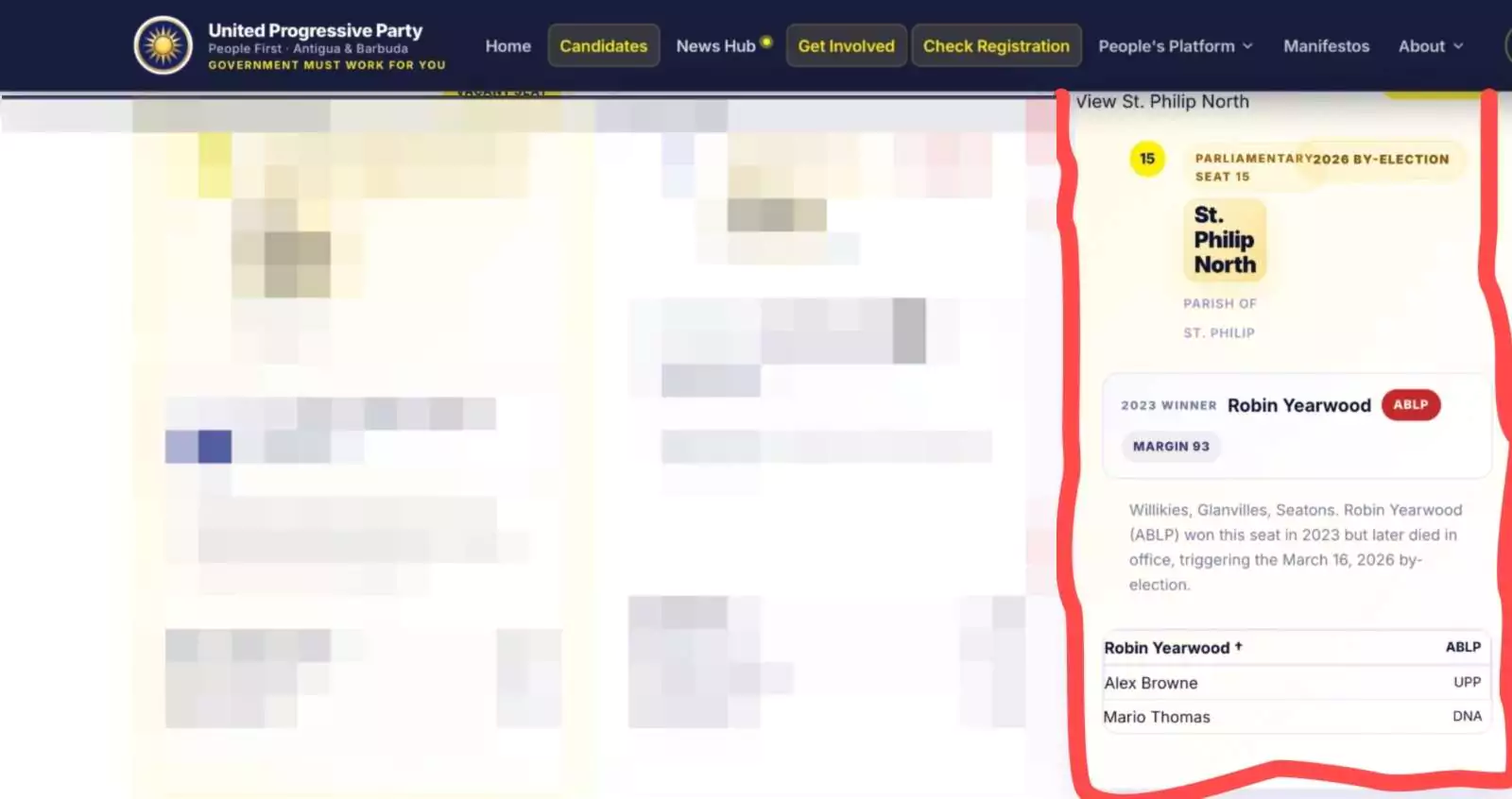 Sir Robin Yearwood Demands UPP Apologize for Saying He's Dead