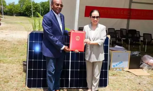 China Donates Solar Kits to Power Vulnerable Homes in Antigua and Barbuda