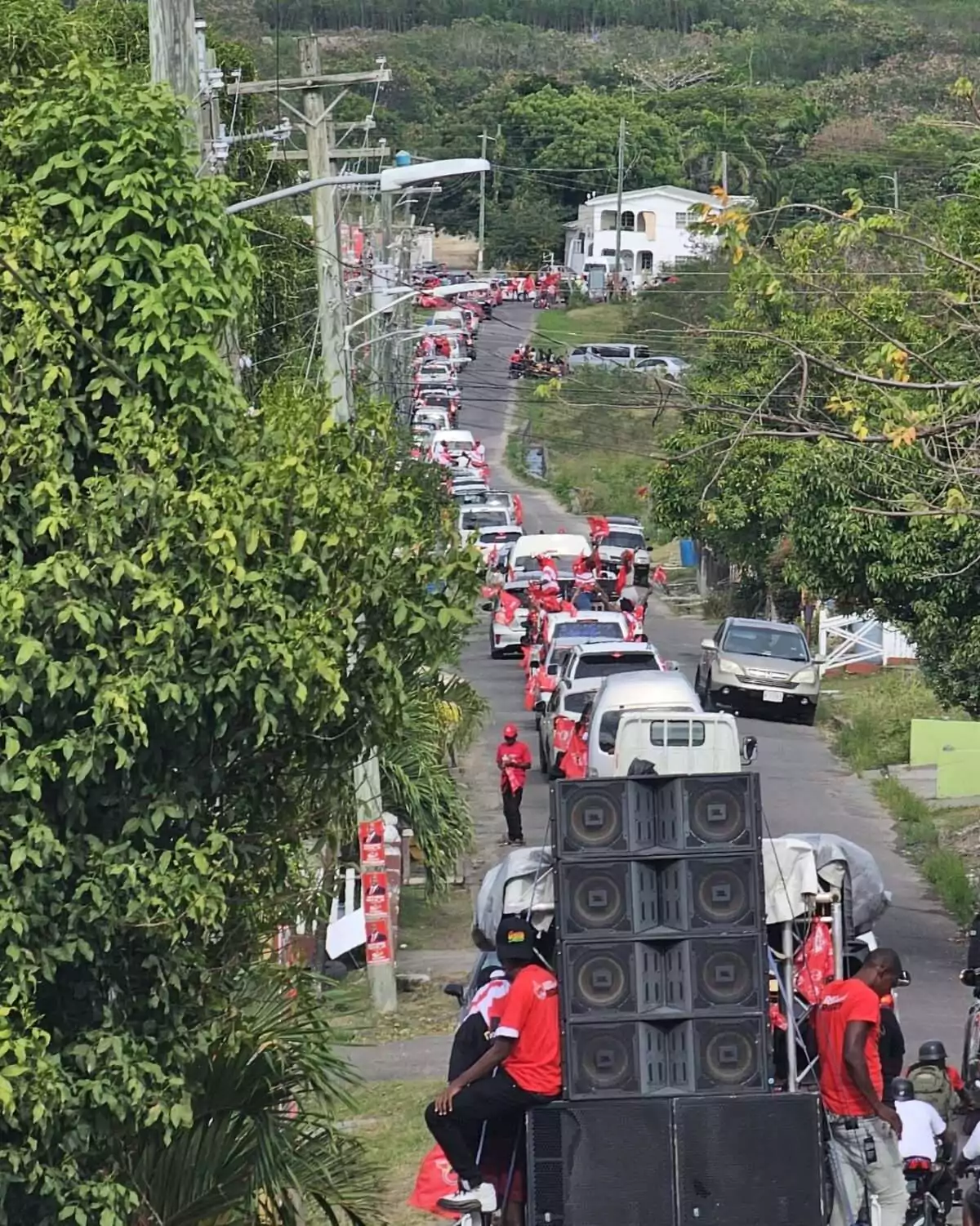 ABLP Claims Record-Breaking Turnout for Mega Motorcade Across Island