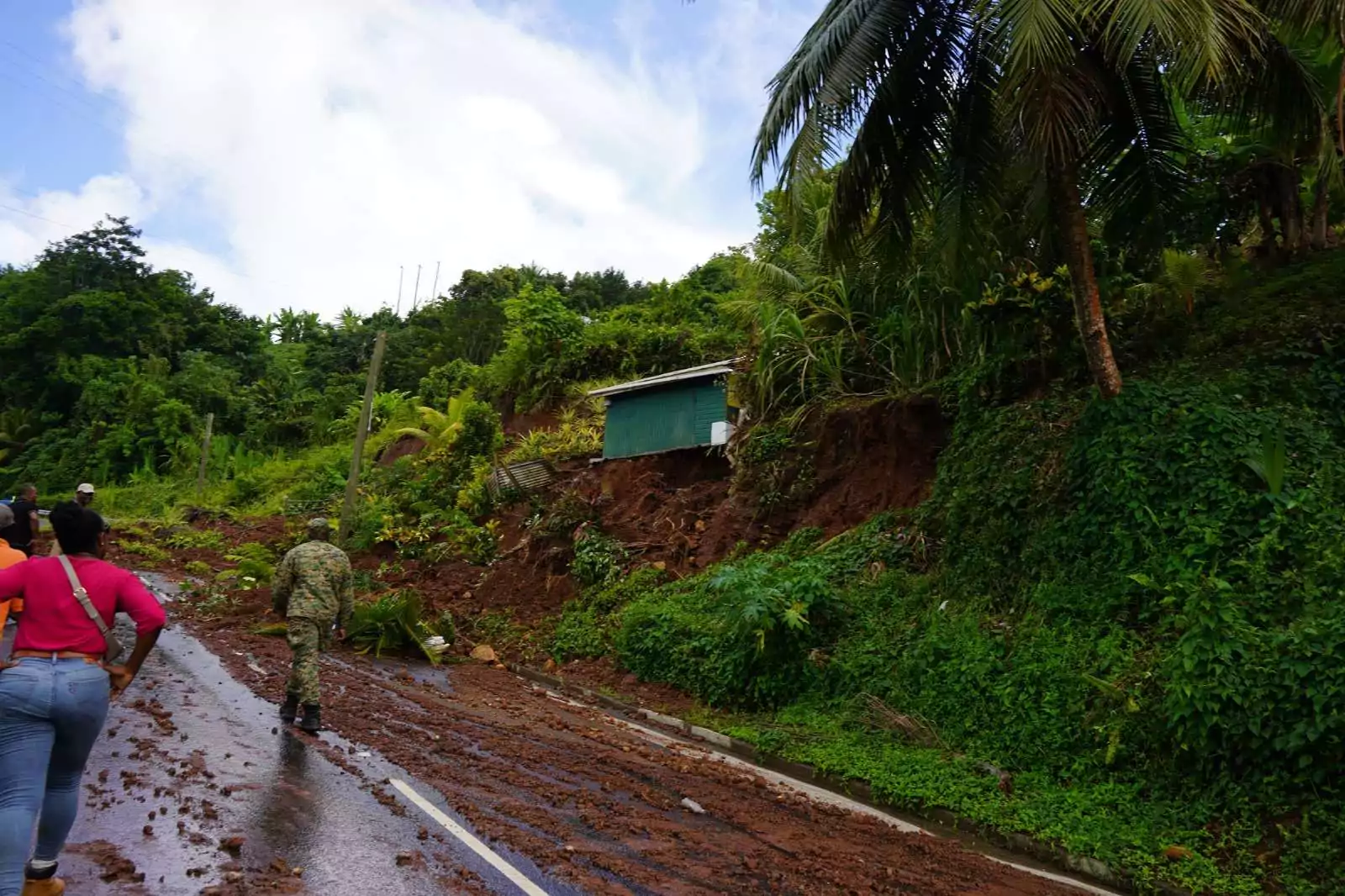 DOMINICA: Skerrit Tours Flood-Hit Communities as Relief Efforts Continue Following Massive Flooding
