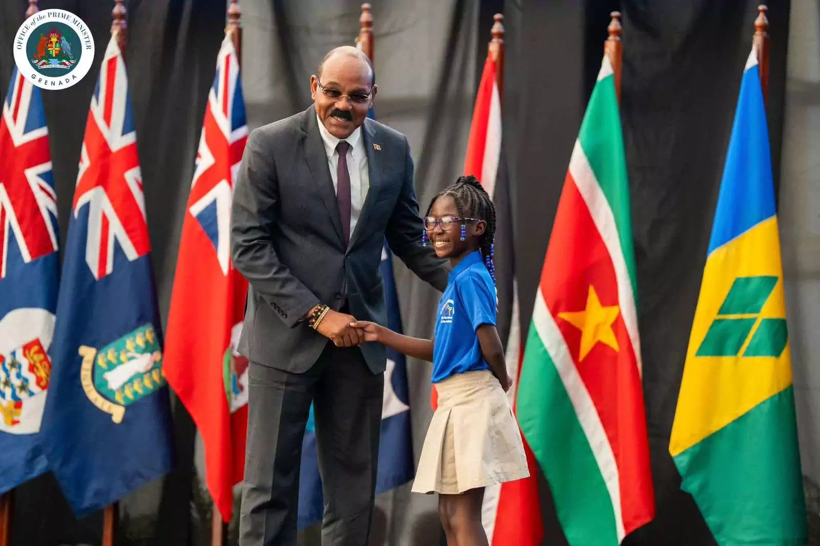 Grenada PM Congratulates PM Browne on Historic Fourth Term Victory