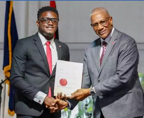 National Youth Parliament Association Commends O’Neil on Historic Senate Appointment