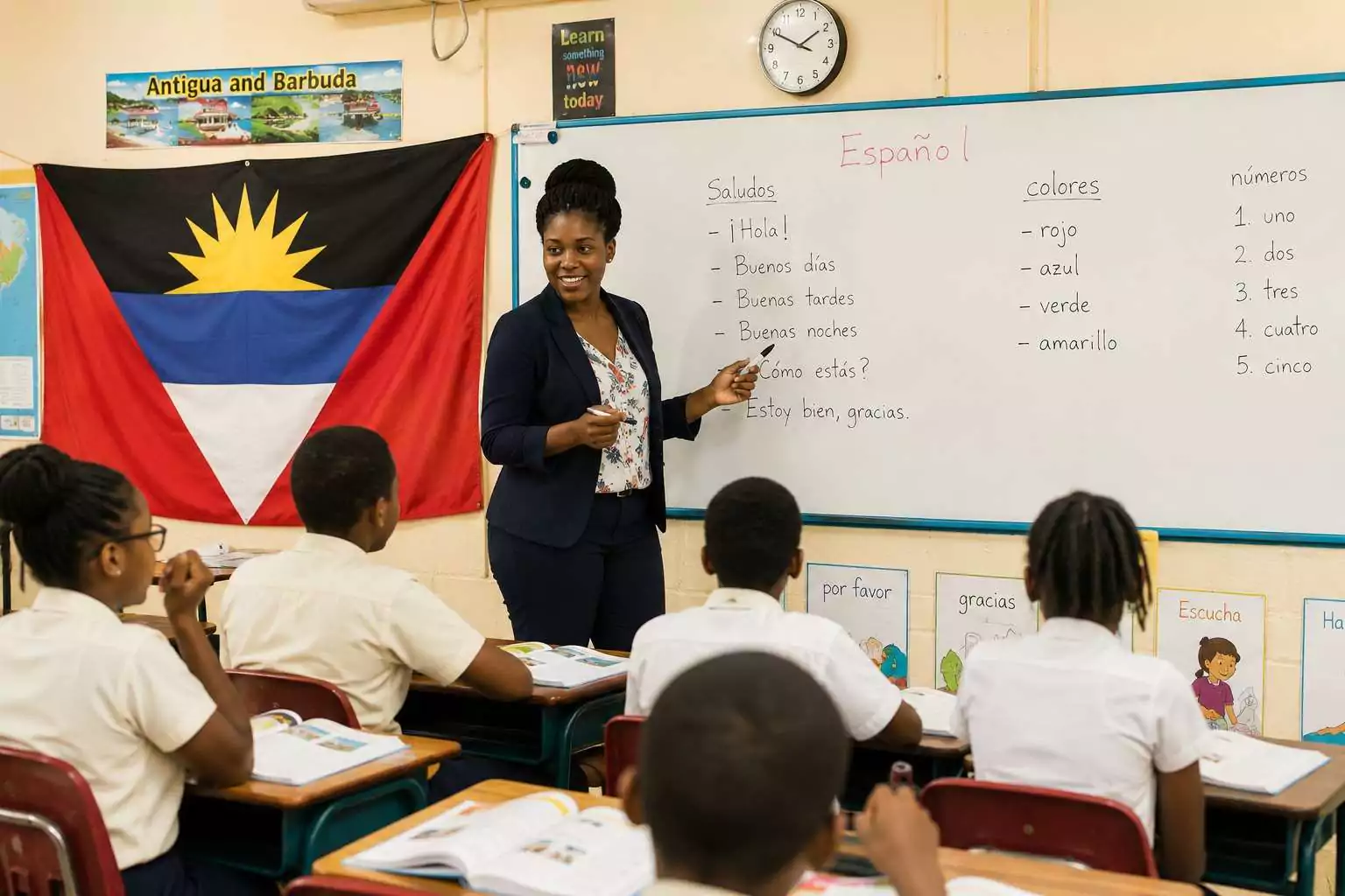 Spanish to Become Antigua and Barbuda’s Official Second Language Under New Government Policy