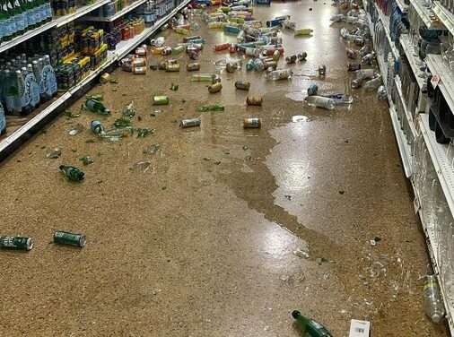 VIDEO: Damage Reported by Residents Across Several Supermarkets
