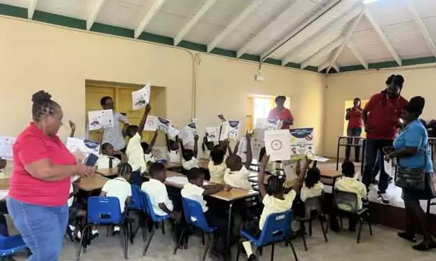 Young Minds Take On Mosquito Awareness in Barbuda