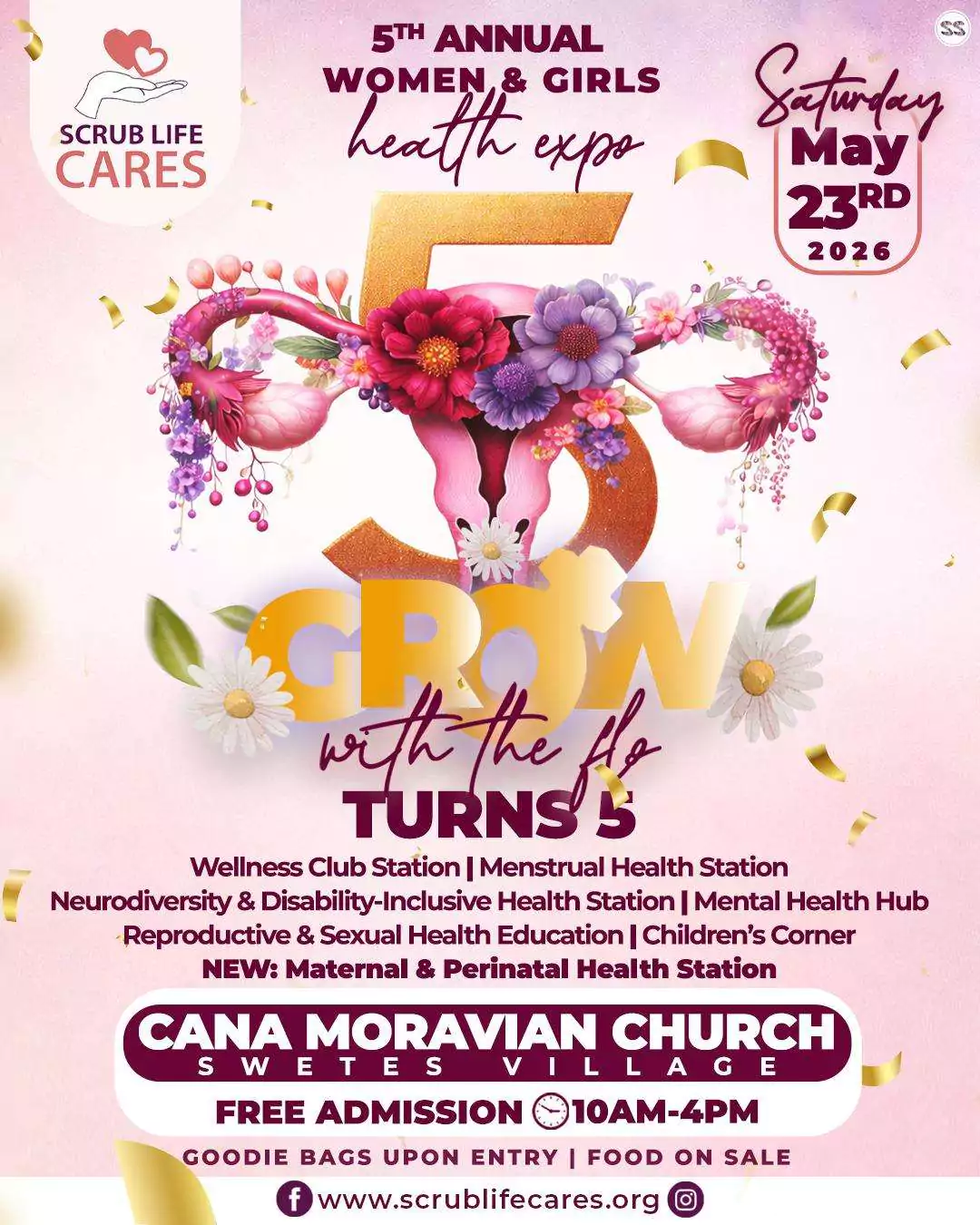 Scrub Life Cares Marks Five Years of Empowering Women and Girls Through Health Expo