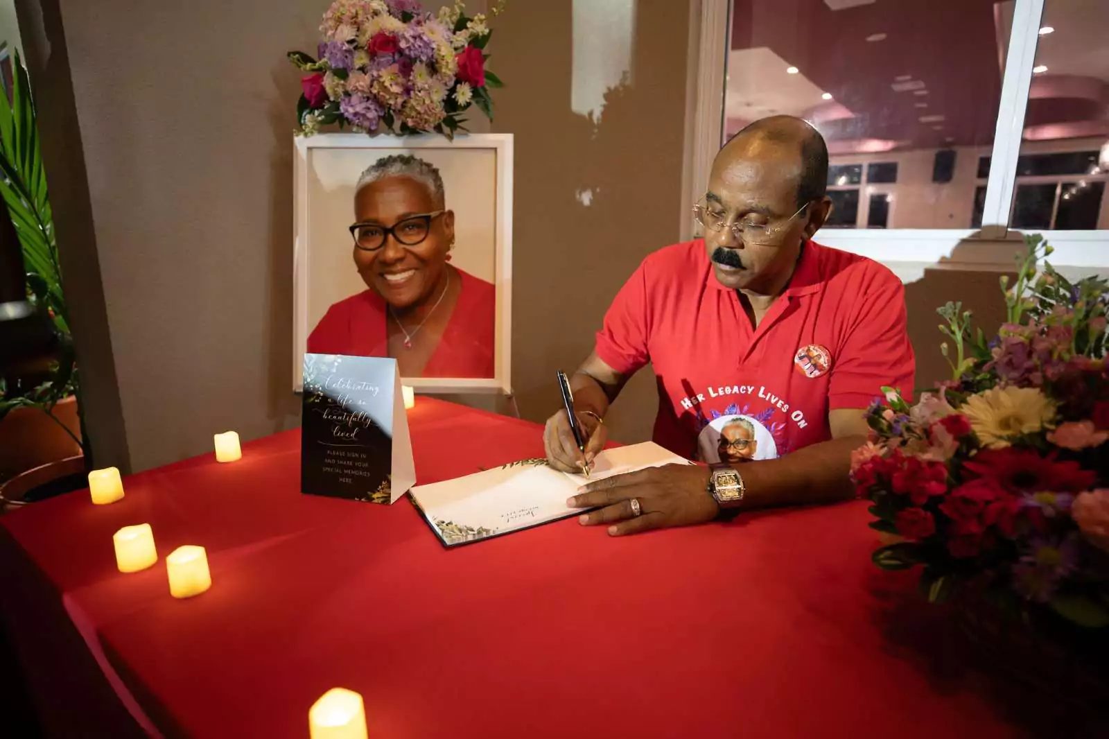 PM Browne Says Mary-Clare Hurst “Fought the Good Fight” as ABLP Holds Emotional Candlelight Vigil