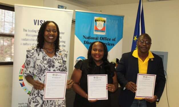 Antigua signs five-year plan to strengthen disaster defences